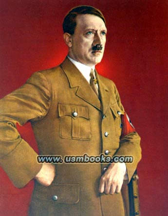 Adolf Hitler COLOR portrait